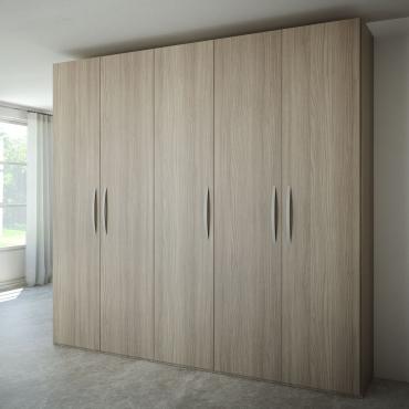 Tilt d.47,8 slim hinged wardrobe 