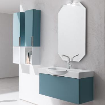 Composizione bagno sospesa cm 88 Altantic N90