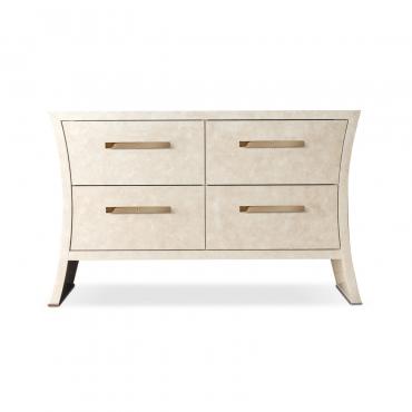 Richard dresser with 4 drawers and linear handles by Cantori
