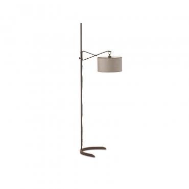 Lia vintage wrought iron lamp by Cantori