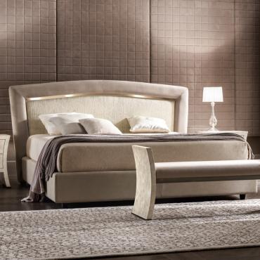Portofino Luxury upholstered bed by Cantori