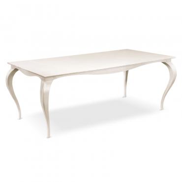 Raffaello table with sabre-shaped legs by Cantori