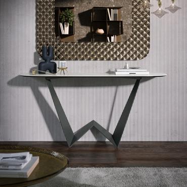 Consolle da ingresso con piano in gres Winner