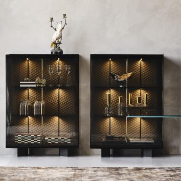 Boutique Alta modern glass cupboard