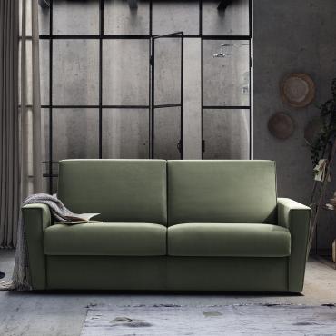 Carson fabric sleeper sofa made in Italy
