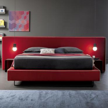 Atlas bed with built in nightstands