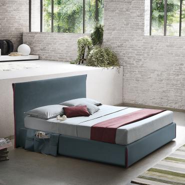 Camaleonte modern double storage bed
