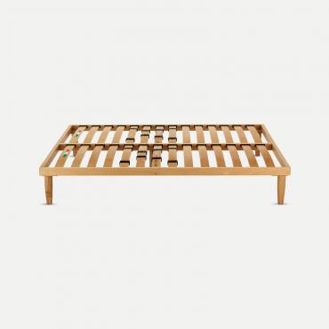 Wood Frame slatted bed base for double beds