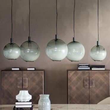 Paris round hanging lamp by Cattelan