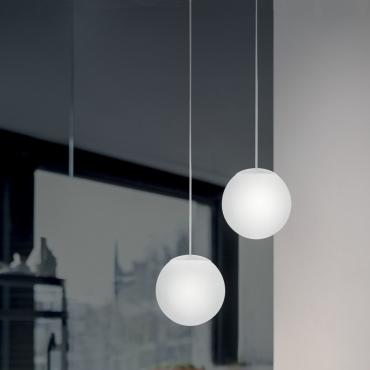 Oh! modern spherical ball light by Linea Light 