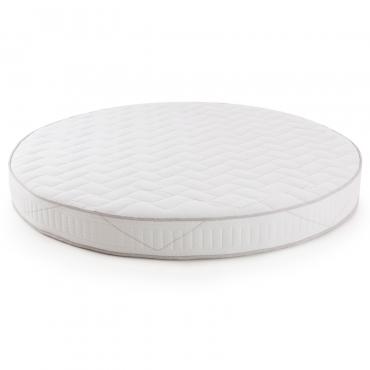 Round Spring round sprung mattress with traditional springs