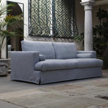 Kansas sofa bed with removable fabric