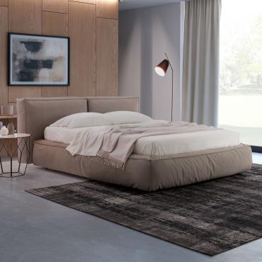 Glamis is a bed with upholstered cushions