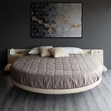 Round bed frame for sale deals