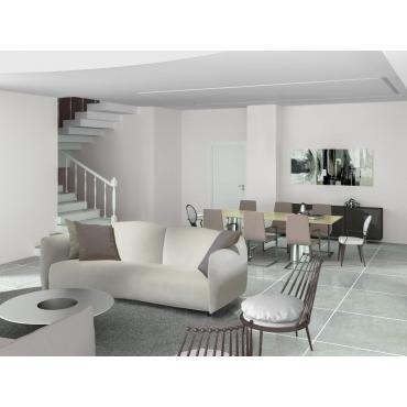 Progettazione 3D Open Space - render