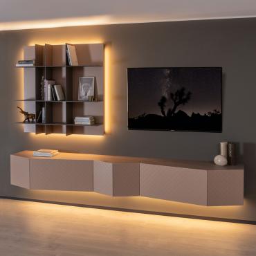 Parete attrezzata con credenza da 320 cm Royal 01