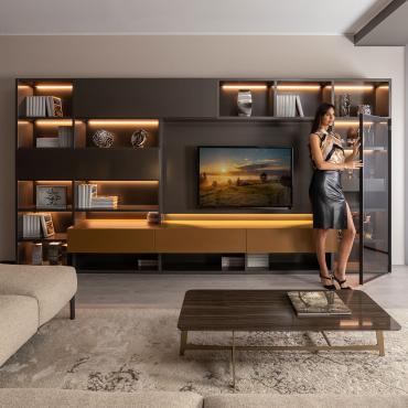 Wall units new arrivals for lounge