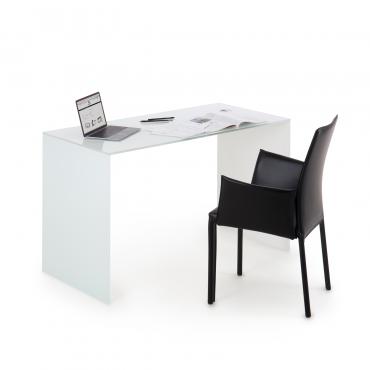 Multiglass extra-white glass desk