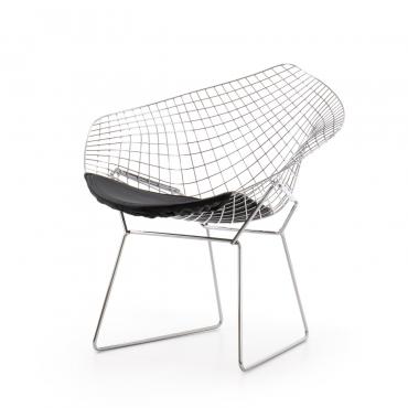 Poltrona Wire Diamond creata da Harry Bertoia