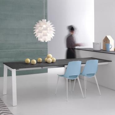 Clancy wall-mounted extending dining table