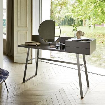 Pennsylvania modern vanity table with adjustable mirror