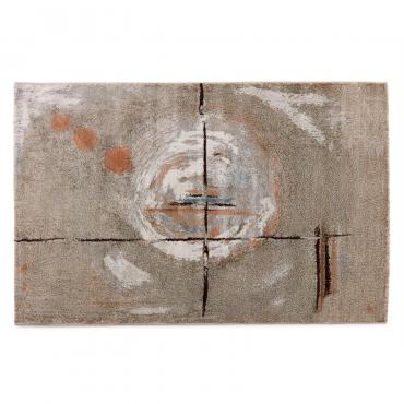 Alimar rug with abstract geometric pattern