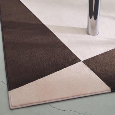 Aspen modern tone on tone rug with geometric pattern