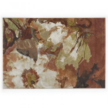 Laguna floral patterned rug