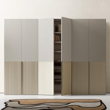 Wardrobe with Ocean Wide groove handles