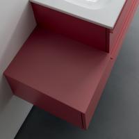 Lacquered base unit (H3 peonia) with matching top
