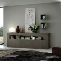 Star sideboard with open compartment. Available also as Tv stand or display cabinet