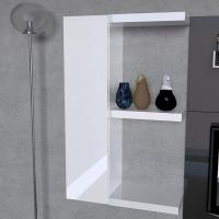 Plan floating shelf in a wide range of matt or hi-gloss colours
