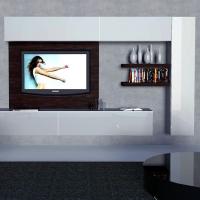 Plan floating shelf is particularly suitable as part of living room wall units