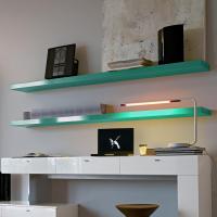 Plan customisable floating shelf available in several finishes