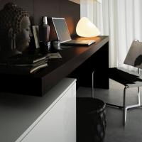 Plan wall-mounted desk available in three widths