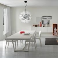 Paros table with central extension leaf (finish not available)