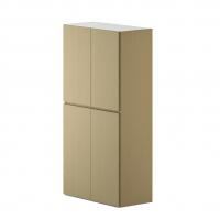 ALevel custom wardrobe with recess grip in three different heights