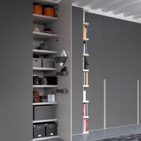 Interior fittings for Wide hinged wardrobe - additional shelves