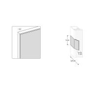 Plan cabinet - glass door