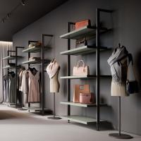 The Betis walk-in wardrobe is ideal in a shop or boutique