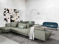 Loveseat Rakel in a modern living room