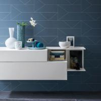 Avana storage open element for bedside tables, coming with matching finish