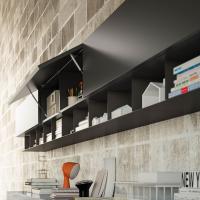 Original customized equipped walls created with Plan Metal sideboard