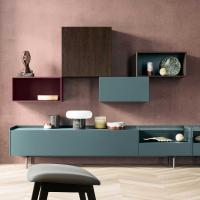 Numerous sizes available for the wall unit Plan with hinged door