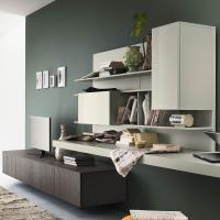 Plan wall cabinet with drop down door ideal matched with other elements from the same collection