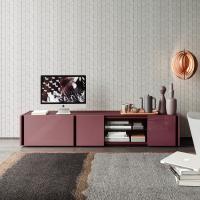 Cleveland TV unit in glossy lacquer