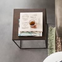 Square Turku end table for the sofa side