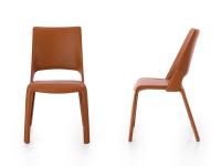 Front and side view of Madera chair