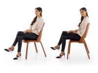 Seat ergonomy of Madera chair