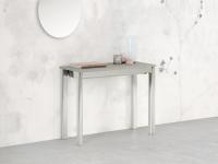 Harper extending console dining table (chromed legs not available)